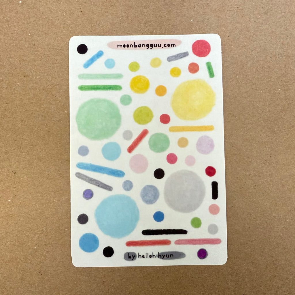 [GIFT ME] Gift Bundle, Semi Clear Planner Sticker Sheets