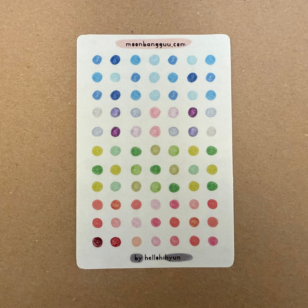 [GIFT ME] Gift Bundle, Semi Clear Planner Sticker Sheets