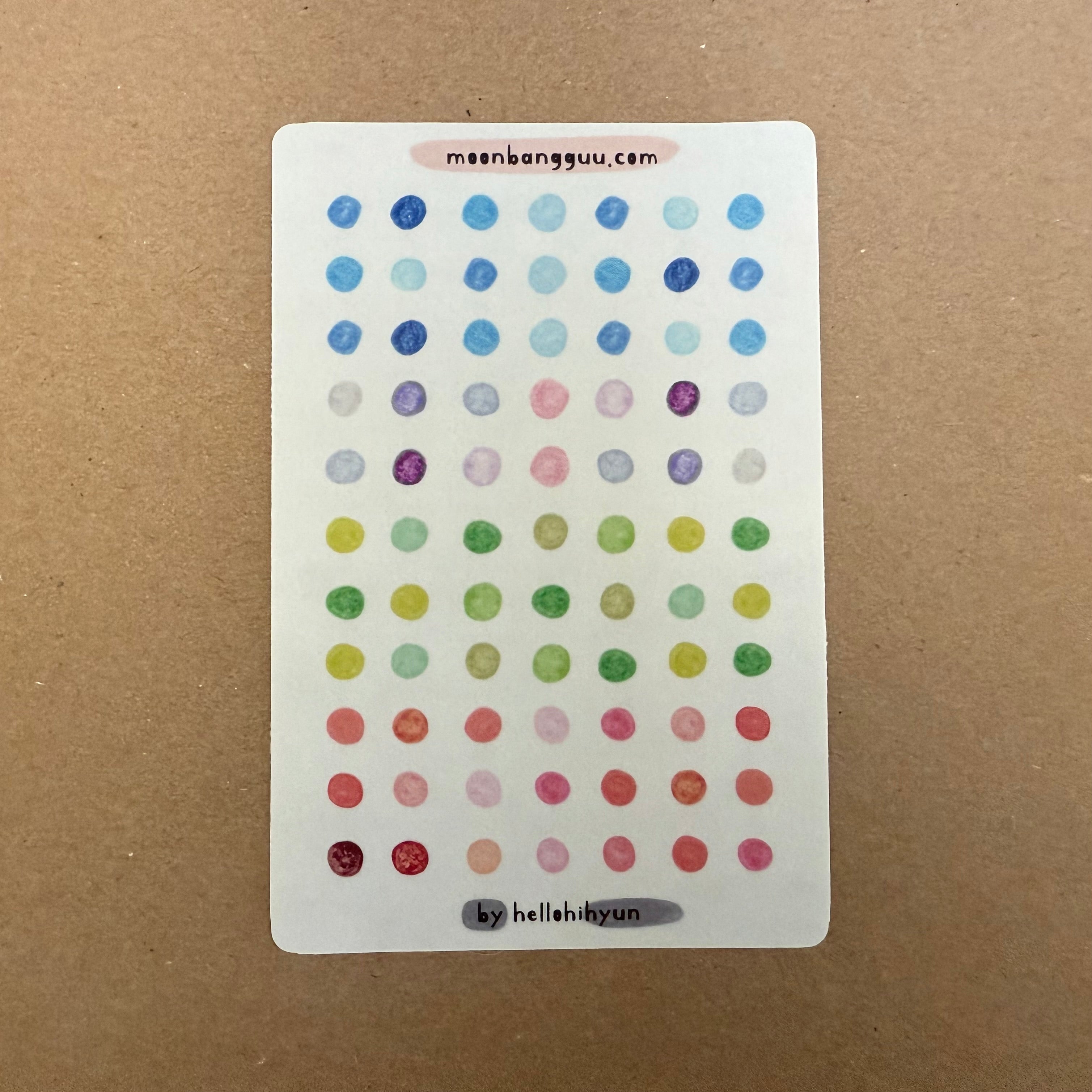 [GIFT ME] Gift Bundle, Semi Clear Planner Sticker Sheets