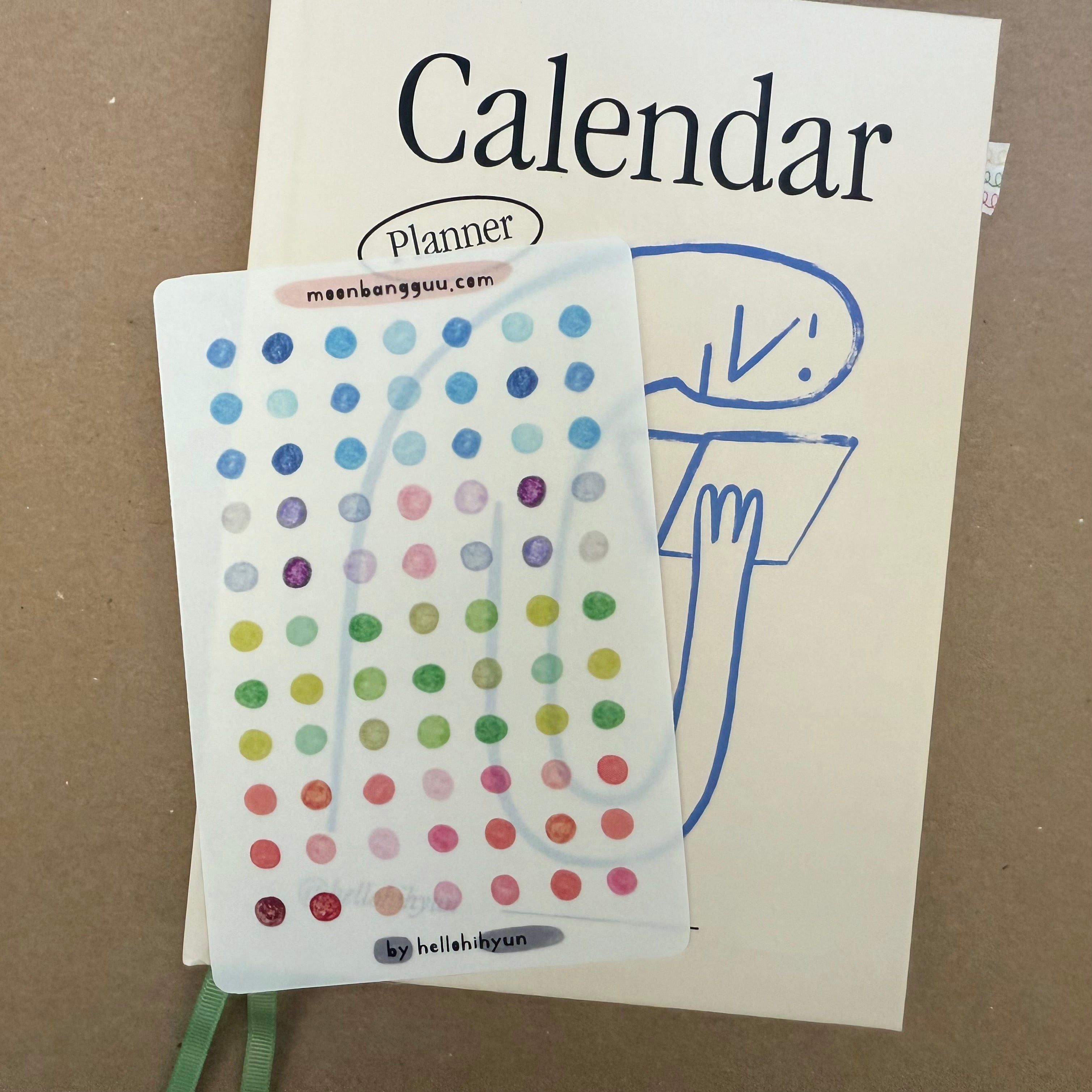 [GIFT ME] Gift Bundle, Semi Clear Planner Sticker Sheets